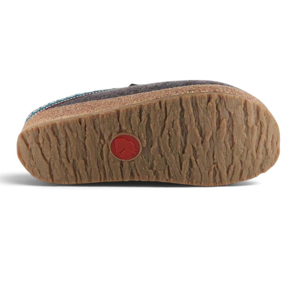 Haflinger GZ Classic Grizzly Clog - Grey