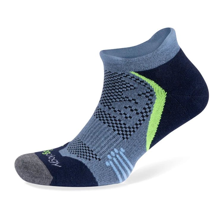 Jogology Medium Cushion No Show Socks - Steely Blue