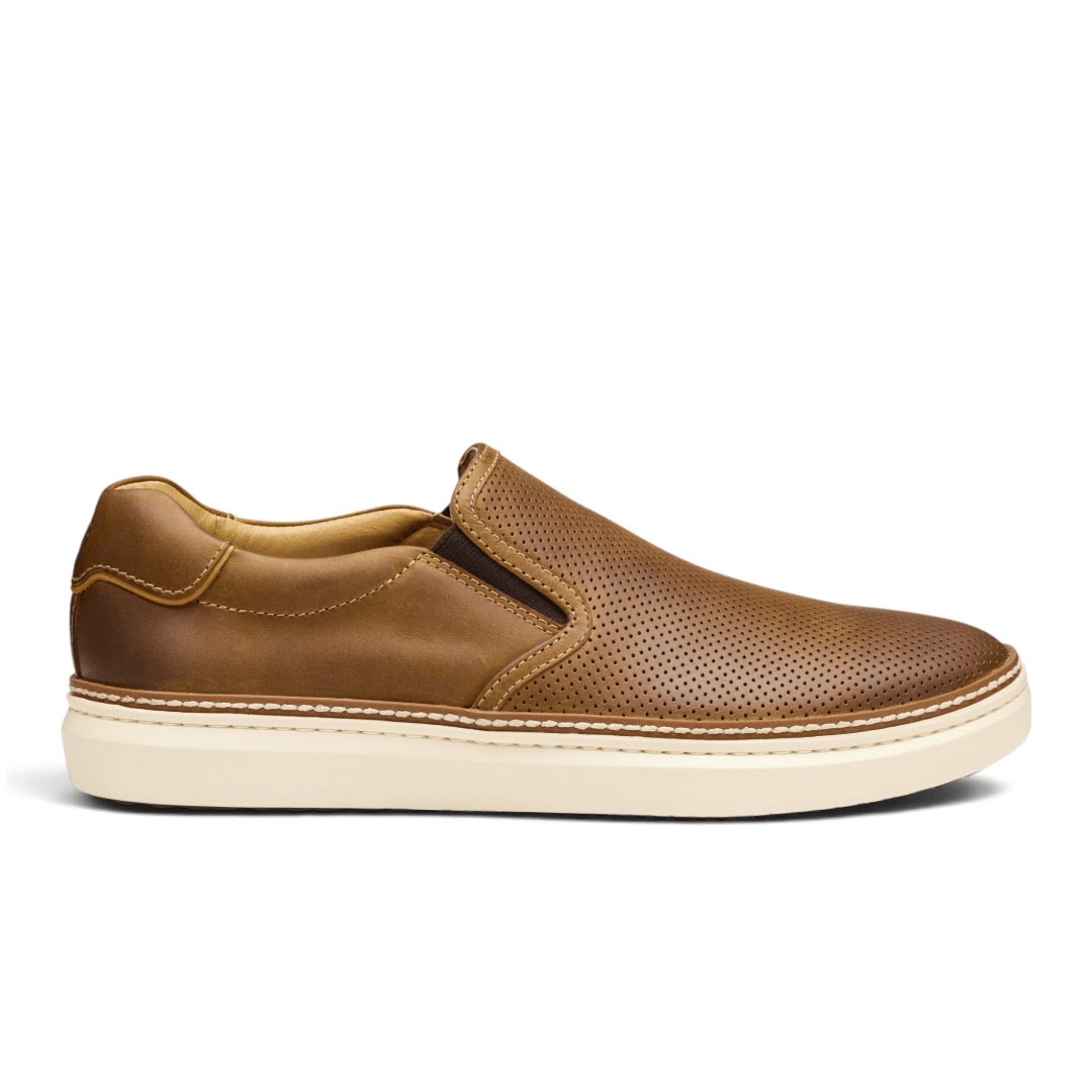 Johnston & Murphy Men's McGuffey 2 Perfed Slip-On - Brown