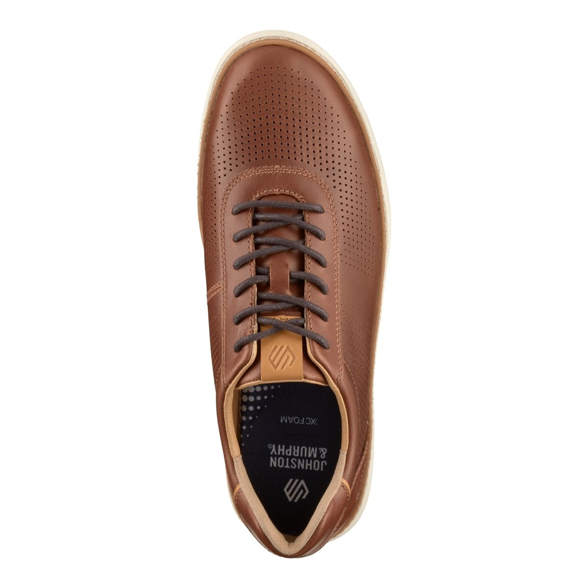 Johnston & Murphy Men's McGuffey 2 Perfed U - Throat - Tan