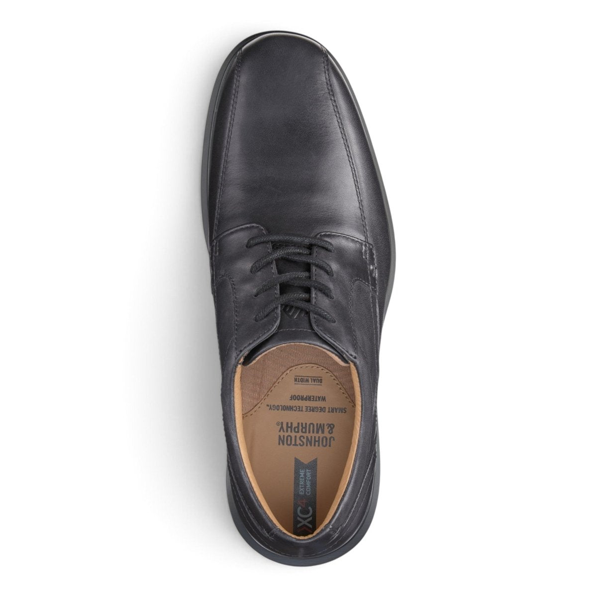 Johnston & Murphy Men's XC4 Stanton 2.0 Runoff Lace-Up - Black Waterproof