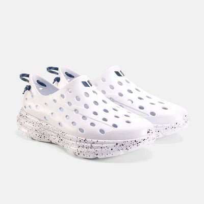 Kane Footwear Revive - All White Indigo Speckle