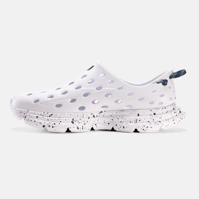 Kane Footwear Revive - All White Indigo Speckle
