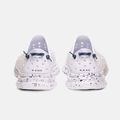 Kane Footwear Revive - All White Indigo Speckle