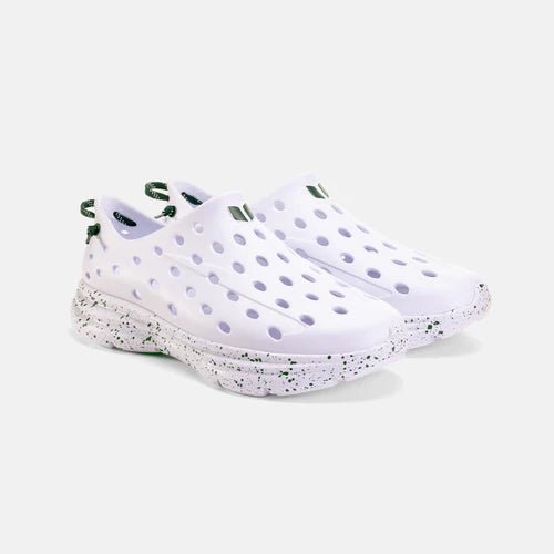 Seliga ShoesKane Footwear Revive - All White/Green Speckle