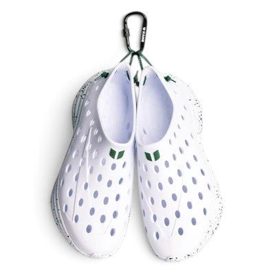Kane Footwear Revive - All White/Green Speckle