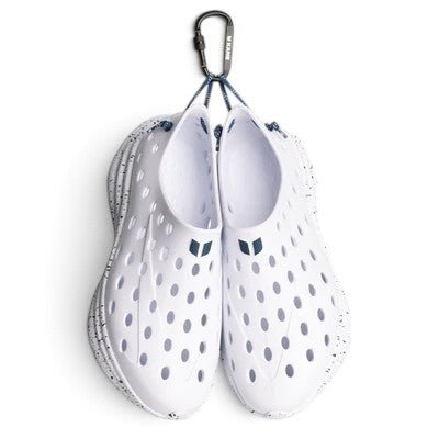 Kane Footwear Revive - All White/Indigo Speckle