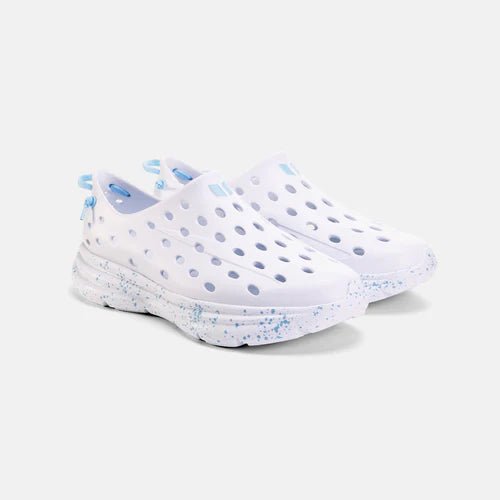 Seliga ShoesKane Footwear Revive - All White/Light Blue Speckle