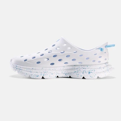 Seliga ShoesKane Footwear Revive - All White/Light Blue Speckle