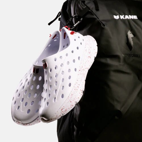 Seliga ShoesKane Footwear Revive - All White/Red Speckle