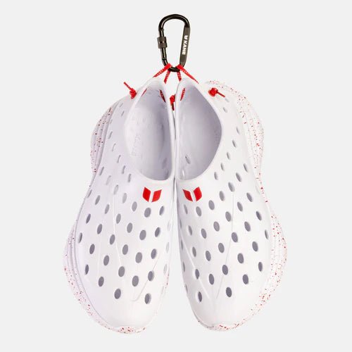 Seliga ShoesKane Footwear Revive - All White/Red Speckle