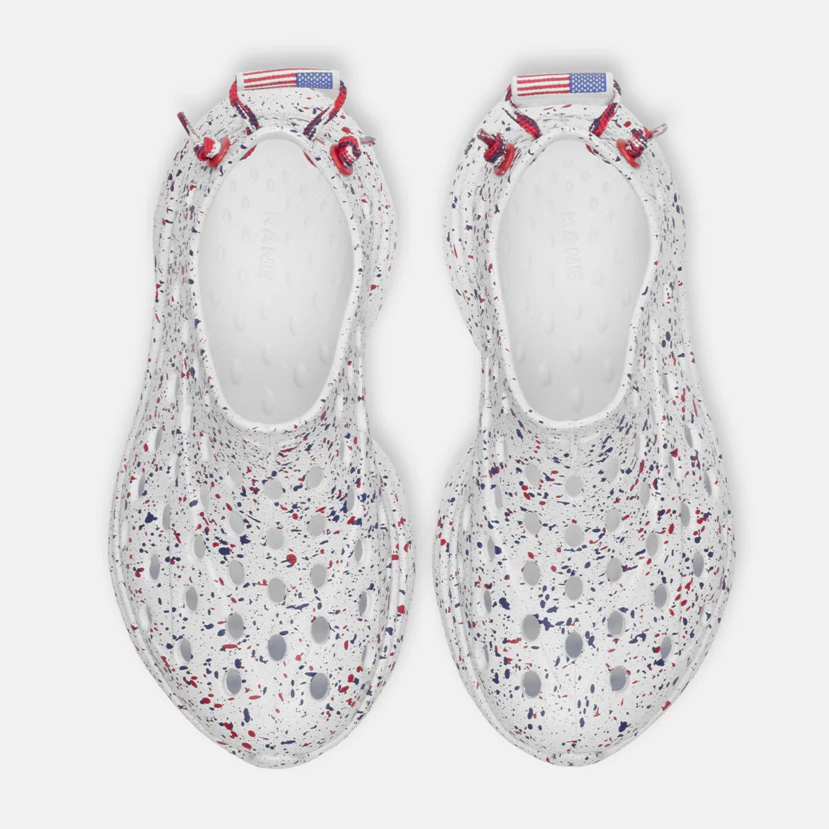 Kane Footwear Revive Kids - Stars & Stripes White AOP