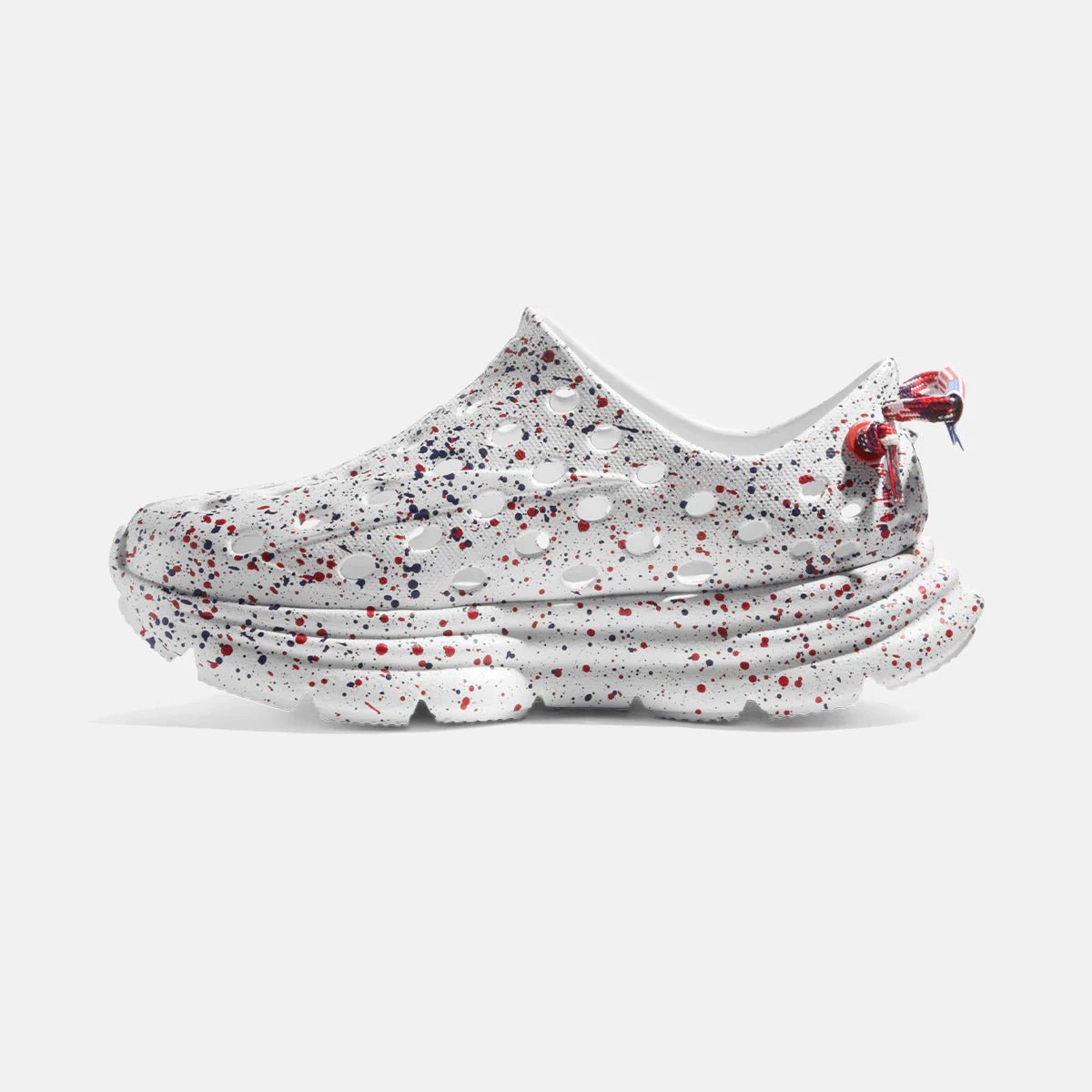 Kane Footwear Revive Kids - Stars & Stripes White AOP