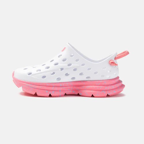 Kane Footwear Revive Kids - White/Strawberry Pink Speckle