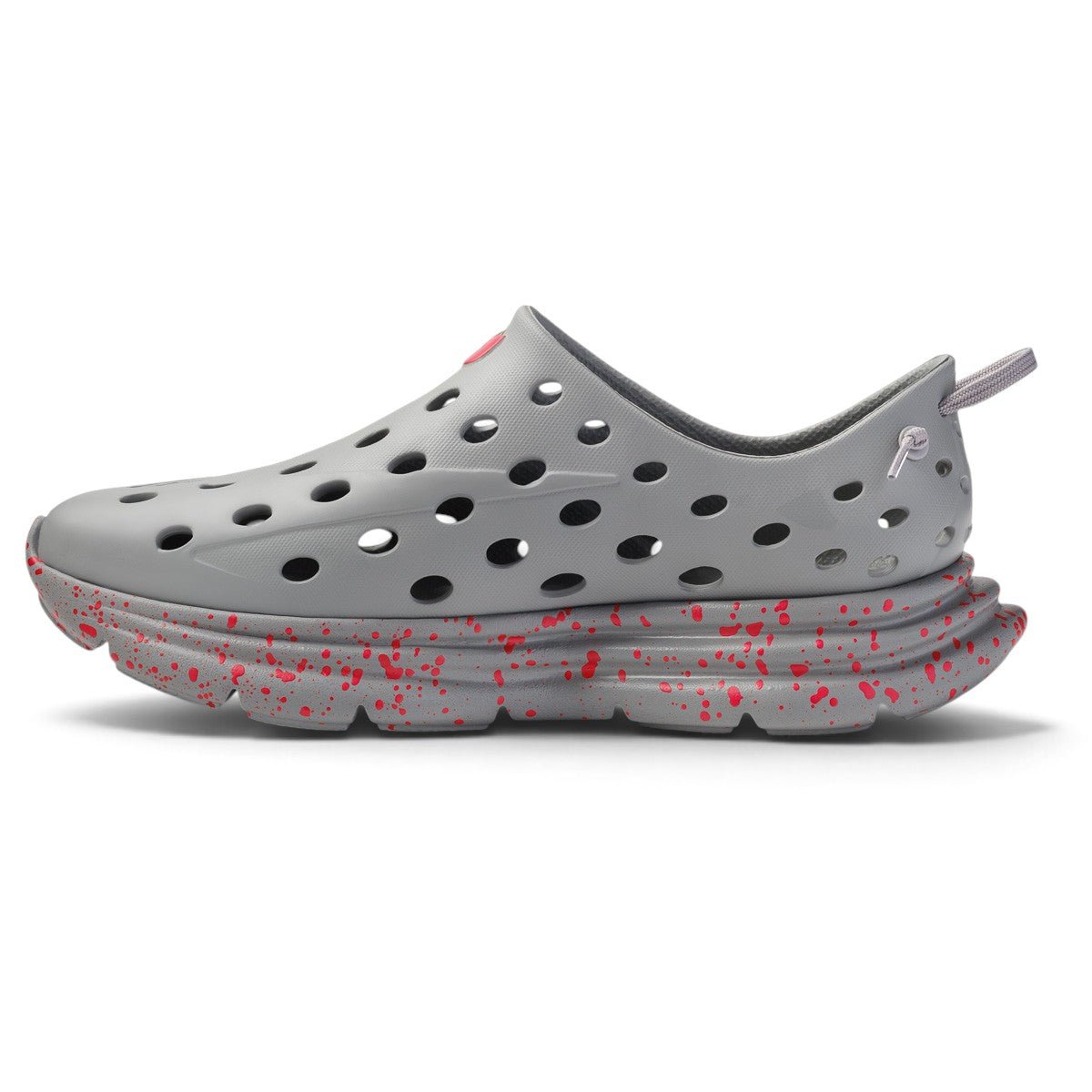 Kane Footwear Revive - Moon Gray/True Red Speckle