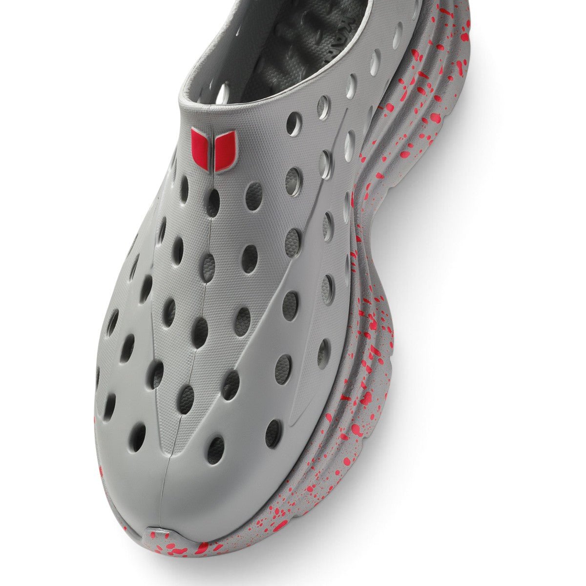 Kane Footwear Revive - Moon Gray/True Red Speckle