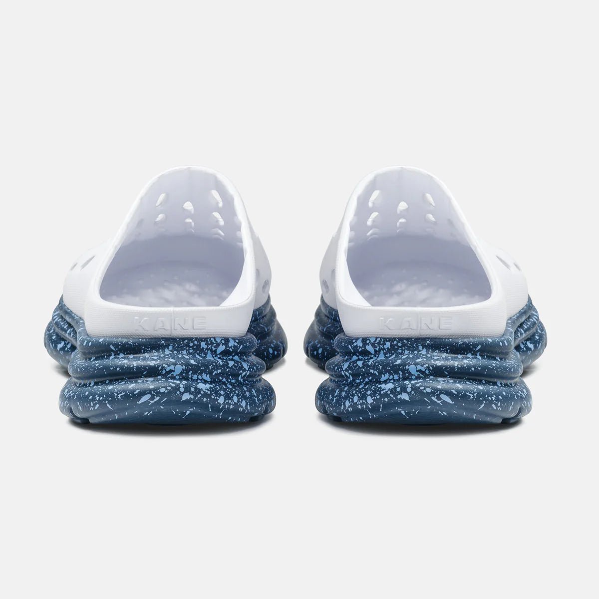 Kane Footwear Revive OB - White/Indigo Speckle