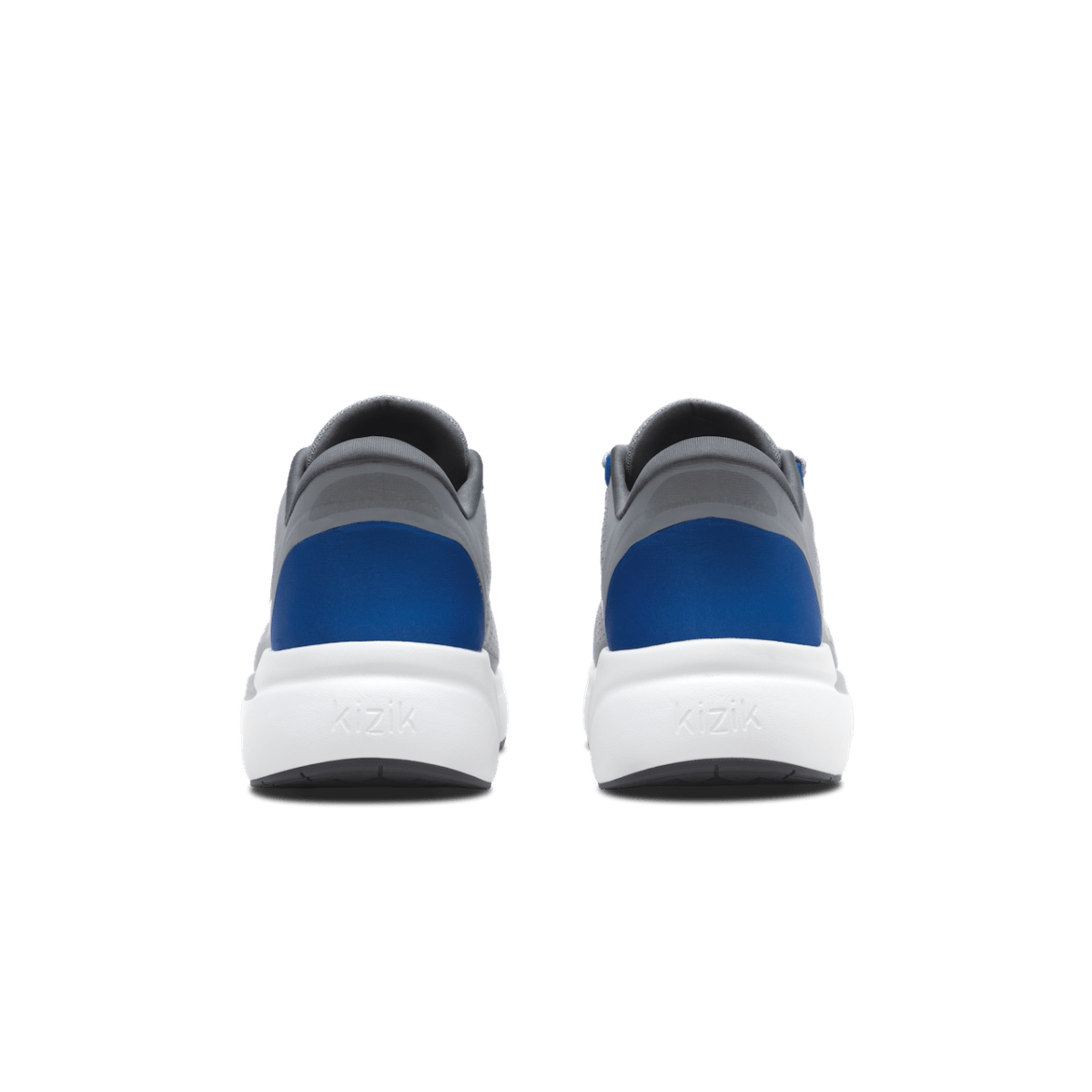 Kizik Men's Freedom Run Hands-Free Shoes - Alloy/Blue