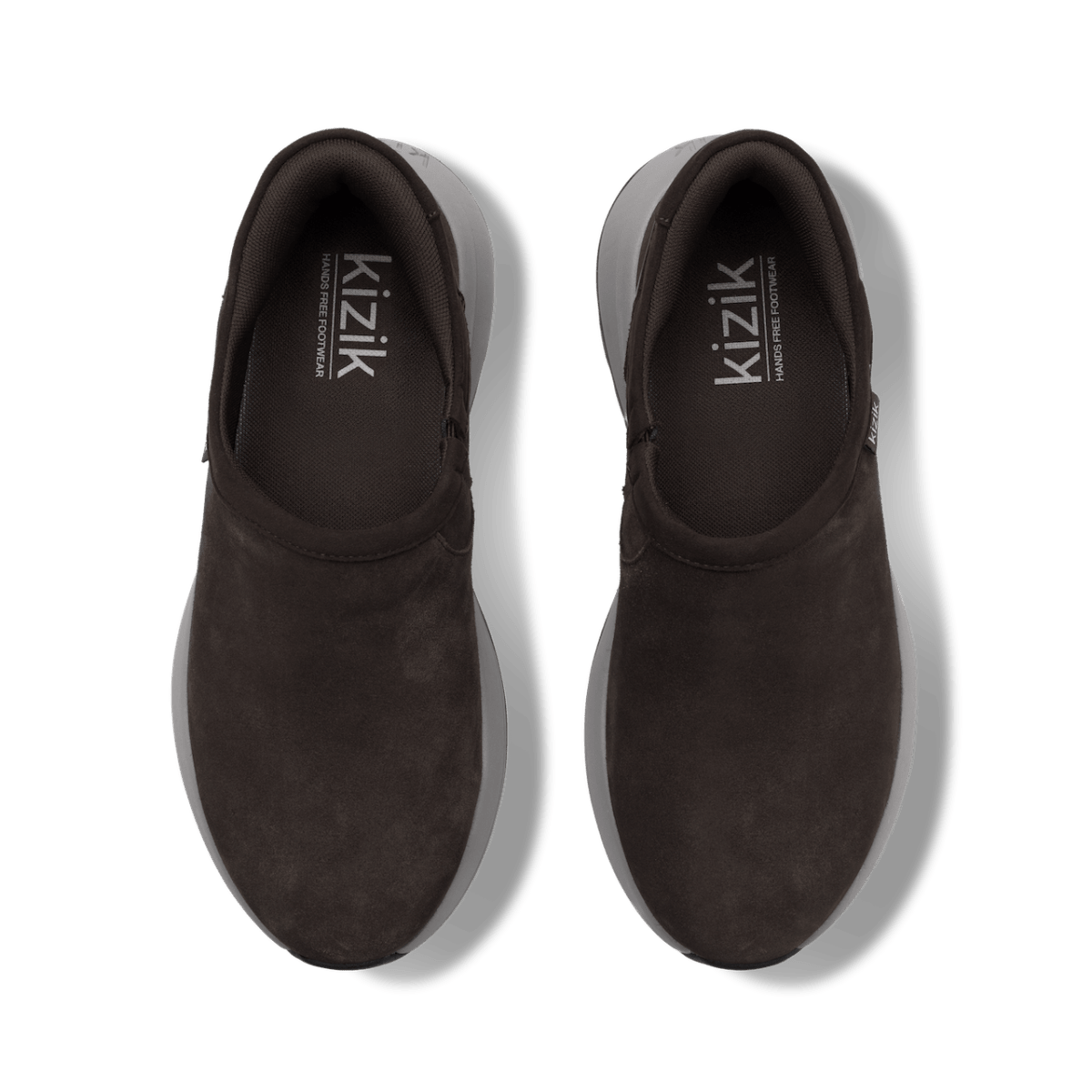Kizik Men's Juno 2 Moc Hands-Free Shoes - Demitasse/Morning Dove