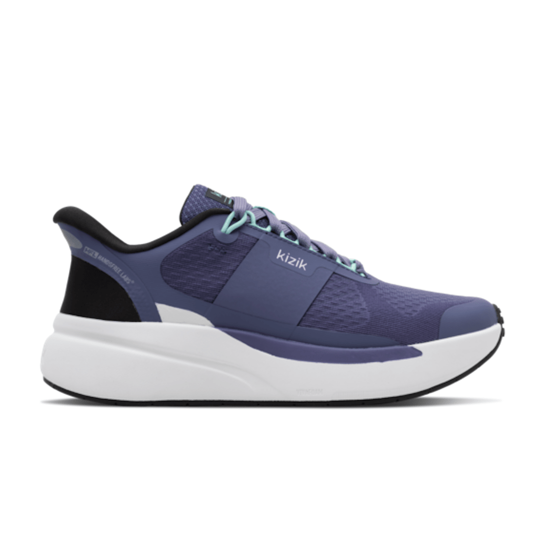 Kizik Women's Freedom Run Hands-Free Shoes - Heron/White