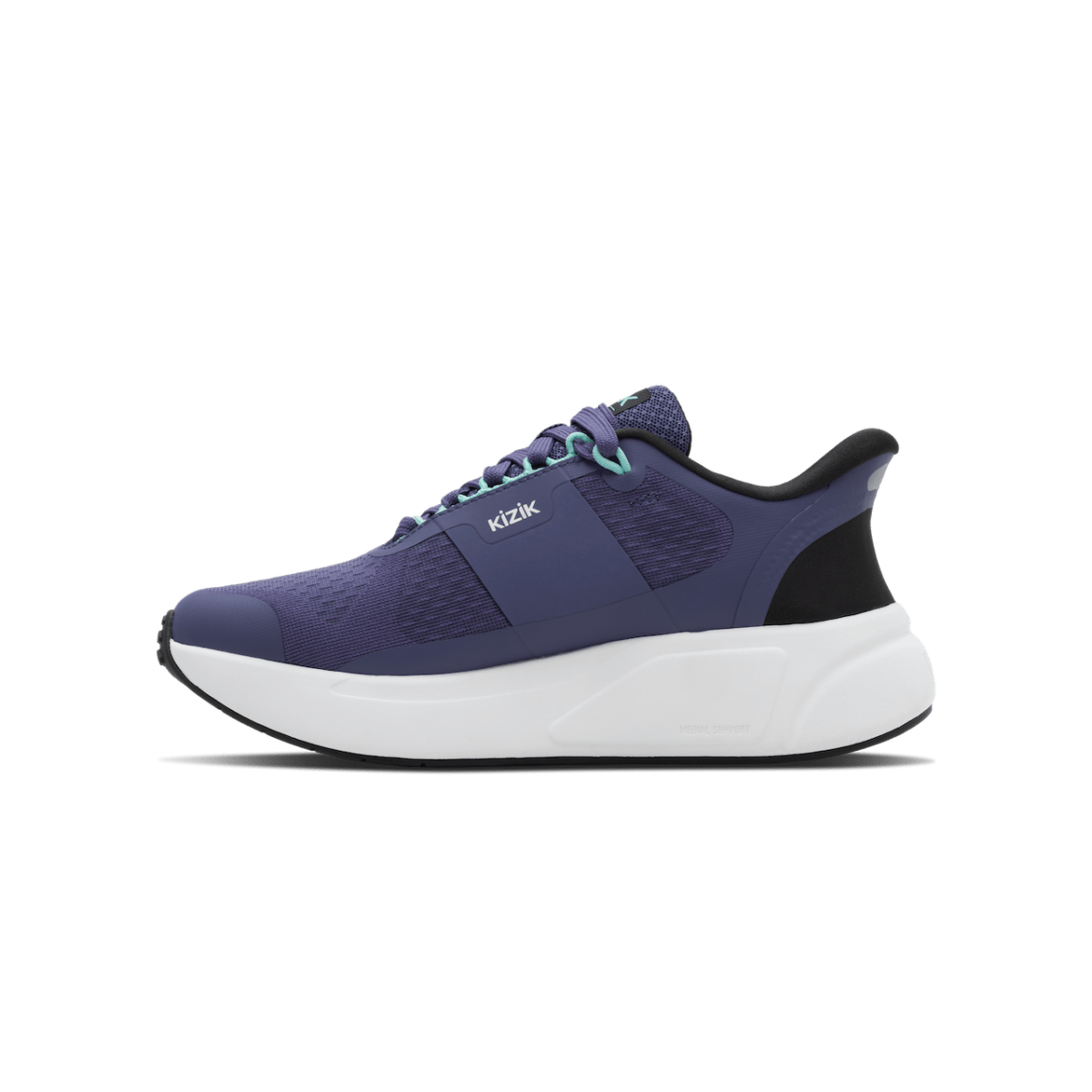 Kizik Women's Freedom Run Hands-Free Shoes - Heron/White