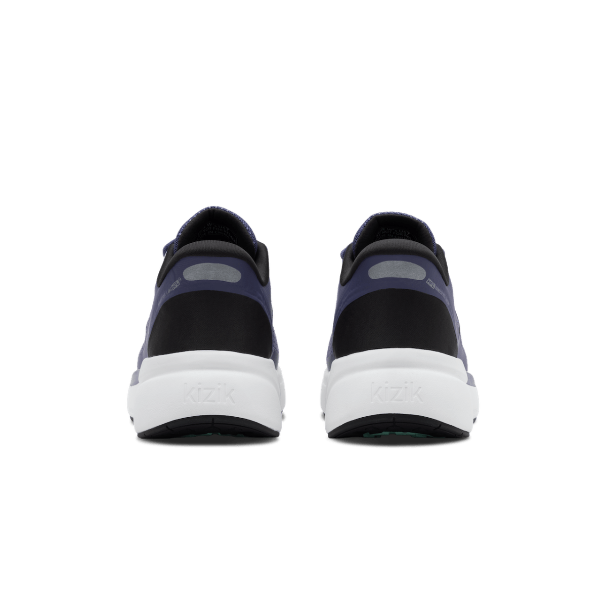 Kizik Women's Freedom Run Hands-Free Shoes - Heron/White