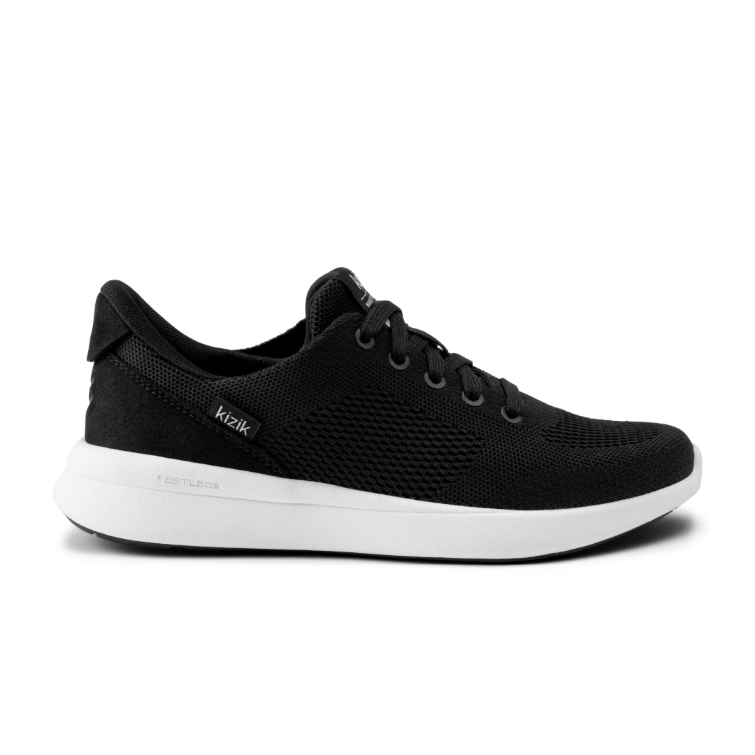 Kizik Women's Lima 2 Sneaker - Black/Bright White
