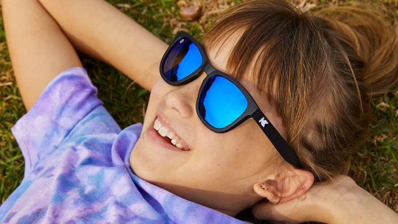 Knockaround Kids Premiums Sunglasses - Black/Moonshine