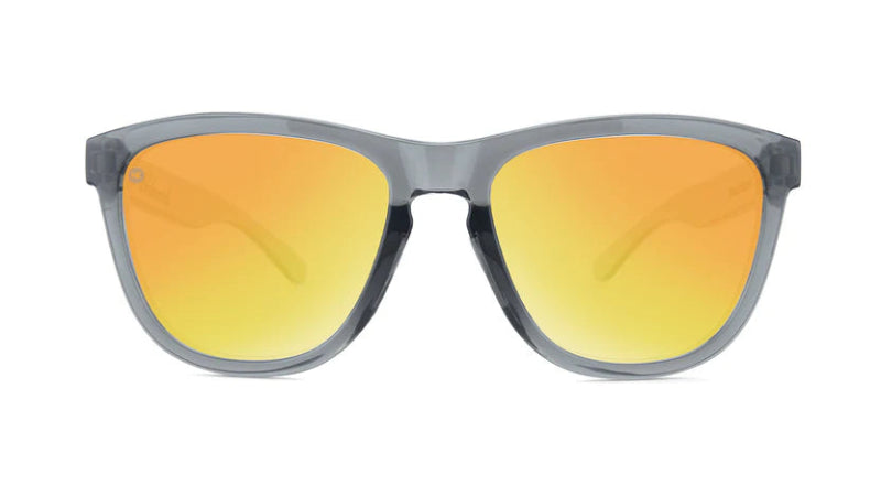 Knockaround Premiums Sport Sunglasses - Clear Grey/Sunset