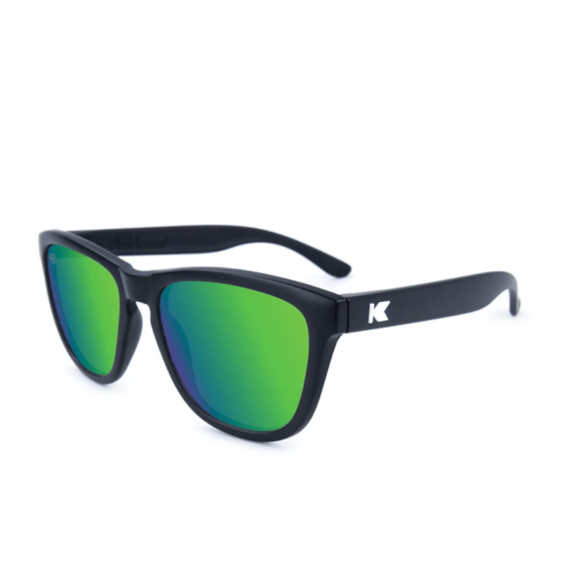 Knockaround Premiums Sunglasses - Black/Green Moonshine