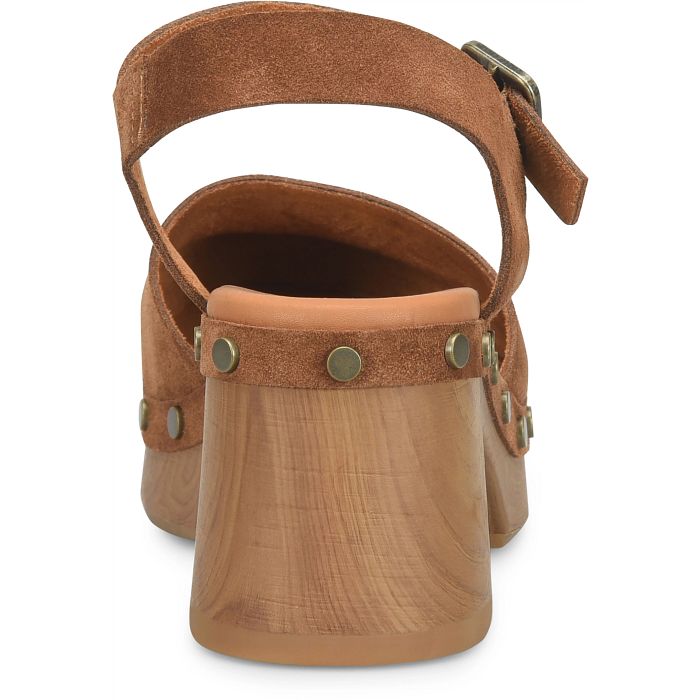 Kork-Ease Women's Tribeca Platform Clog - Tan Suede