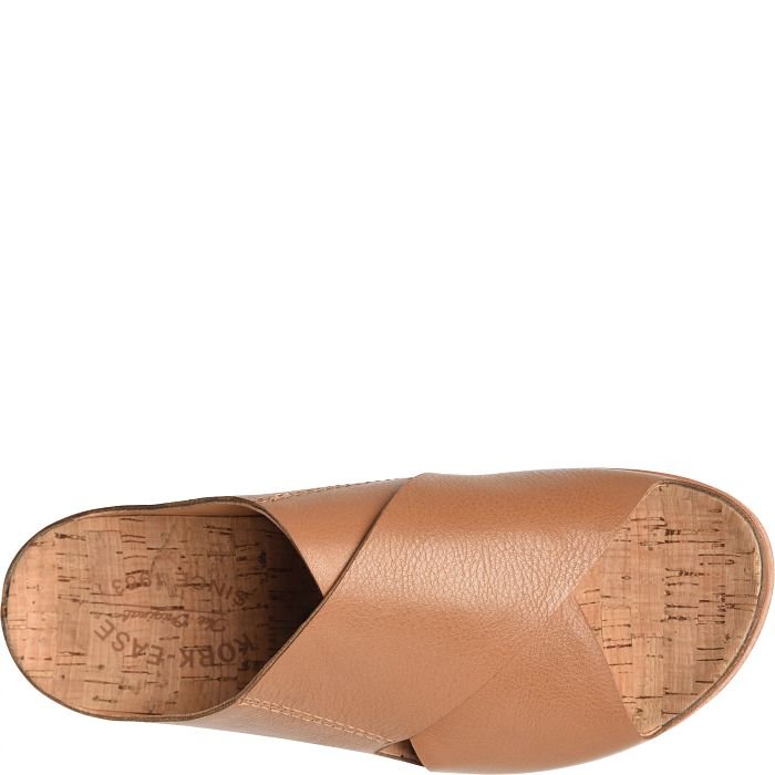 Seliga ShoesKork - Ease Women's Tutsi Cross - Band - Brown