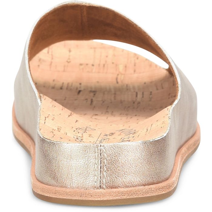 Kork - Ease Women's Tutsi Slide Sandal - Light Gold Panna Cotta