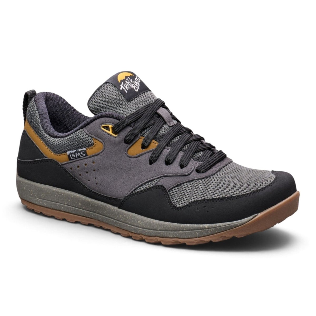Lems Men's Trail Blazer Zero-Drop Hiking Shoe - Knightfall