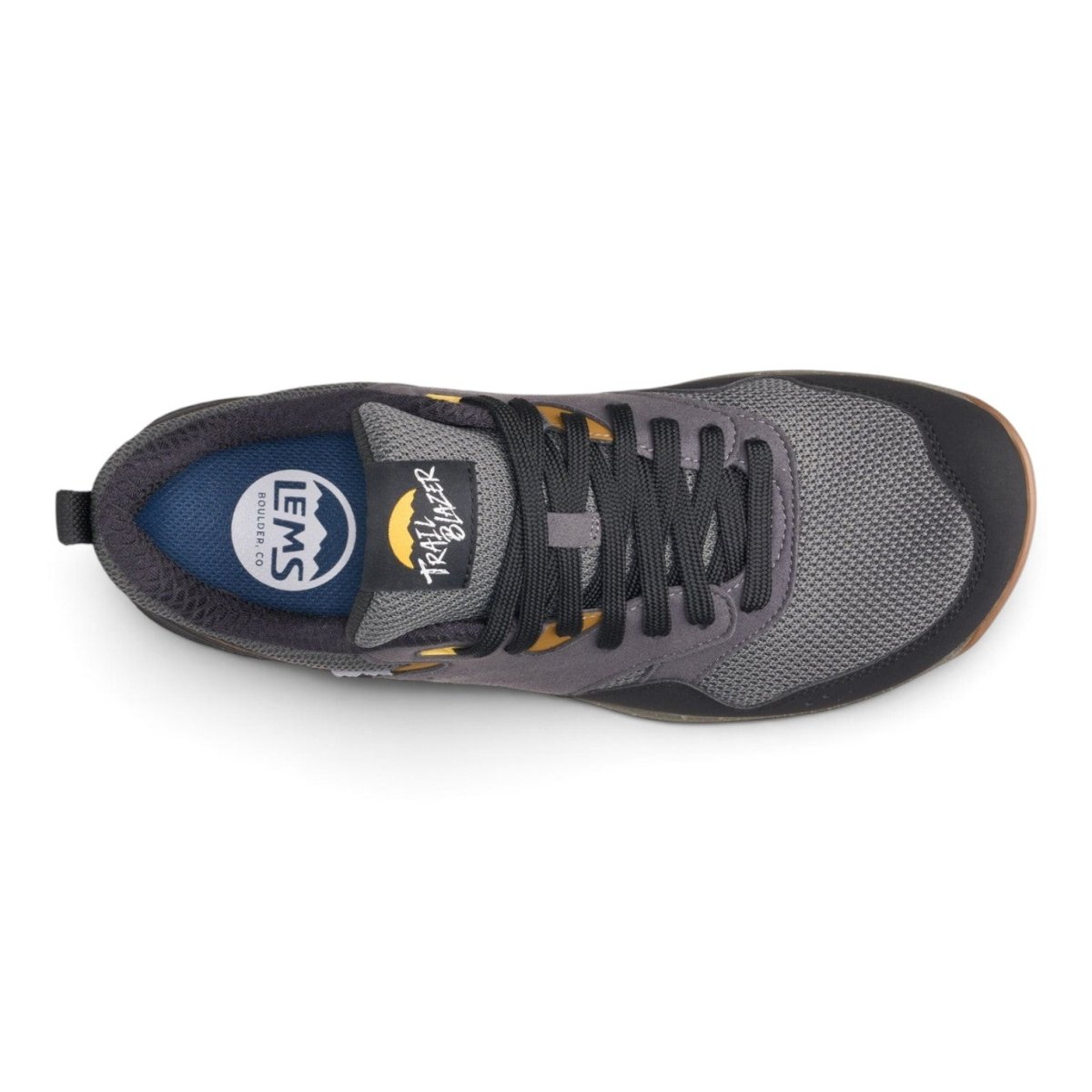 Lems Men's Trail Blazer Zero-Drop Hiking Shoe - Knightfall