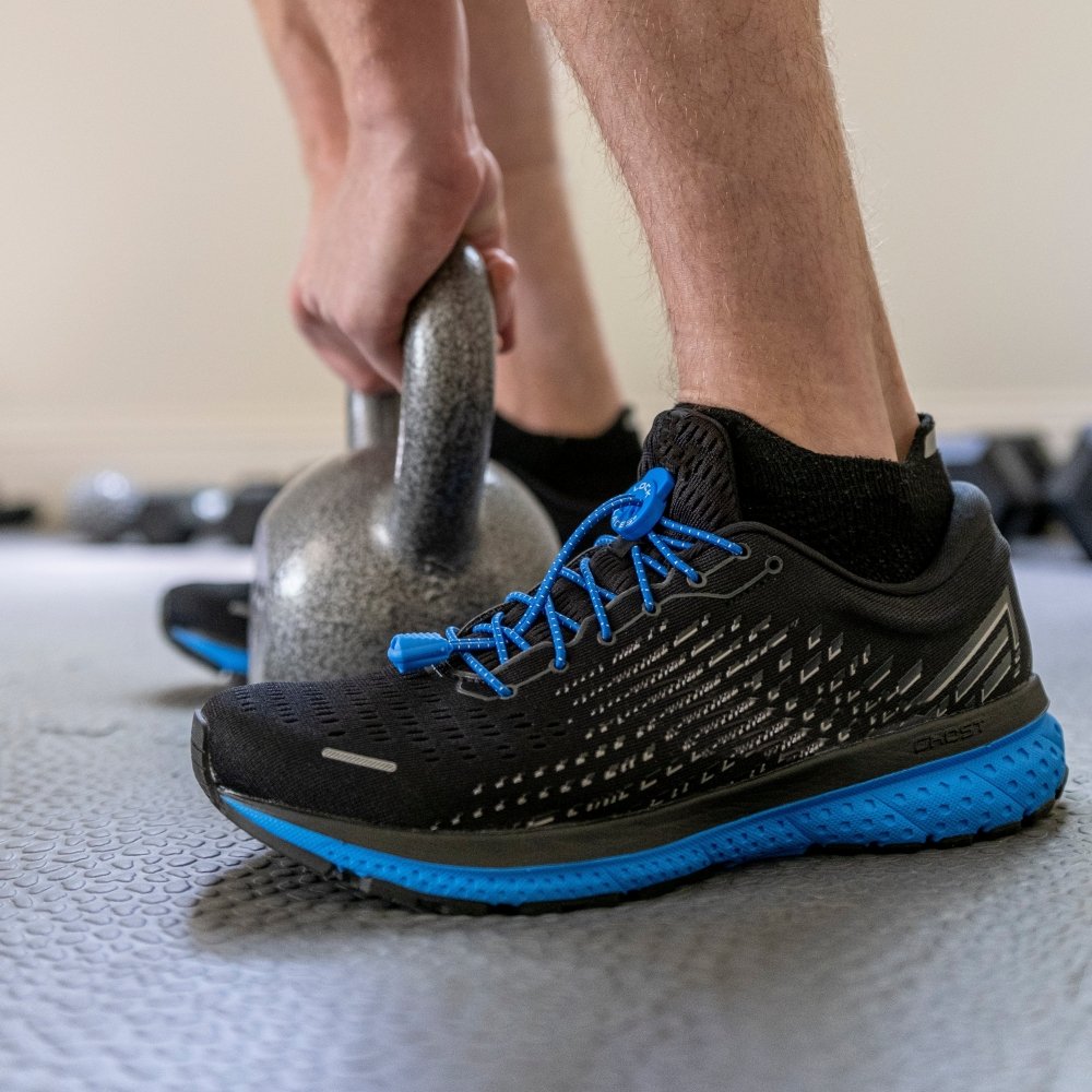 Lock Laces Original No - Tie Shoelaces - Royal Blue