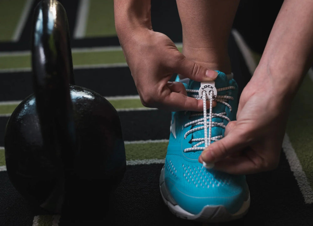 Lock Laces Original No - Tie Shoelaces - White