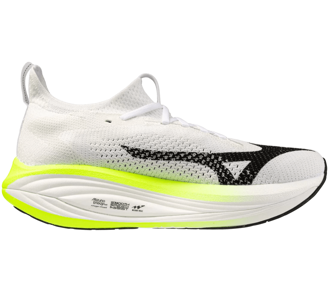 Mizuno Men's Neo Vista 3 Running Shoes - White/Black
