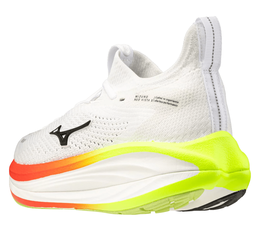Mizuno Men's Neo Vista 3 Running Shoes - White/Black