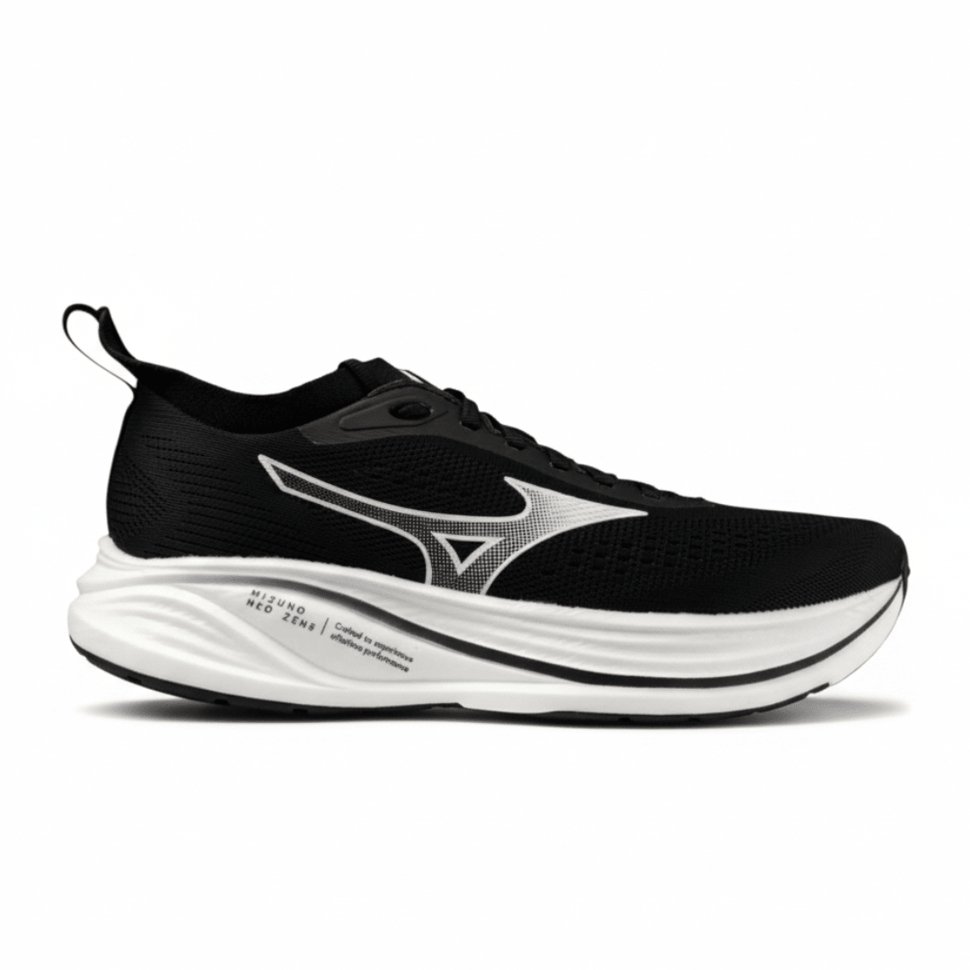 Mizuno Men's Neo Zen 2 Running Shoes - Black/White