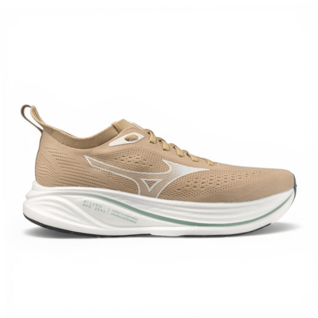 Mizuno Men's Neo Zen 2 Running Shoes - Pale Khaki/Snow White
