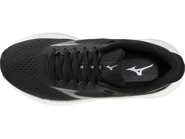 Mizuno Men's Wave Inspire 22 Running Shoes - Black/Ultimate Grey