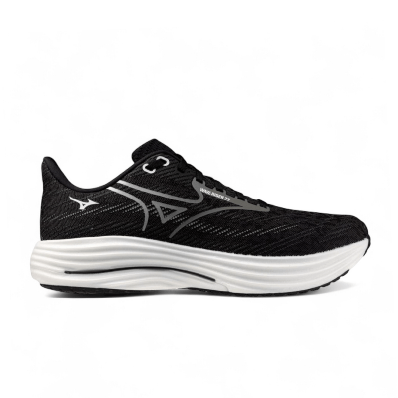 Mizuno Men's Wave Rider 29 - Black Sand/Quiet Shade