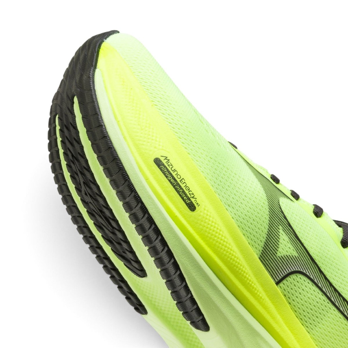 Mizuno Men's Wave Rider 30 Running Shoes - Lime Pulp/Black Oyster