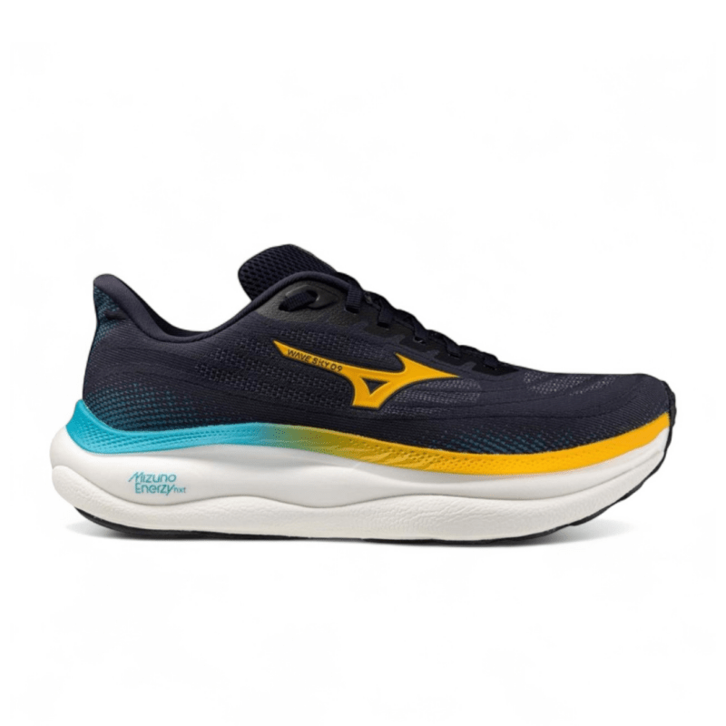 Seliga ShoesMizuno Men's Wave Sky 9 - Baritone Blue/Citrus