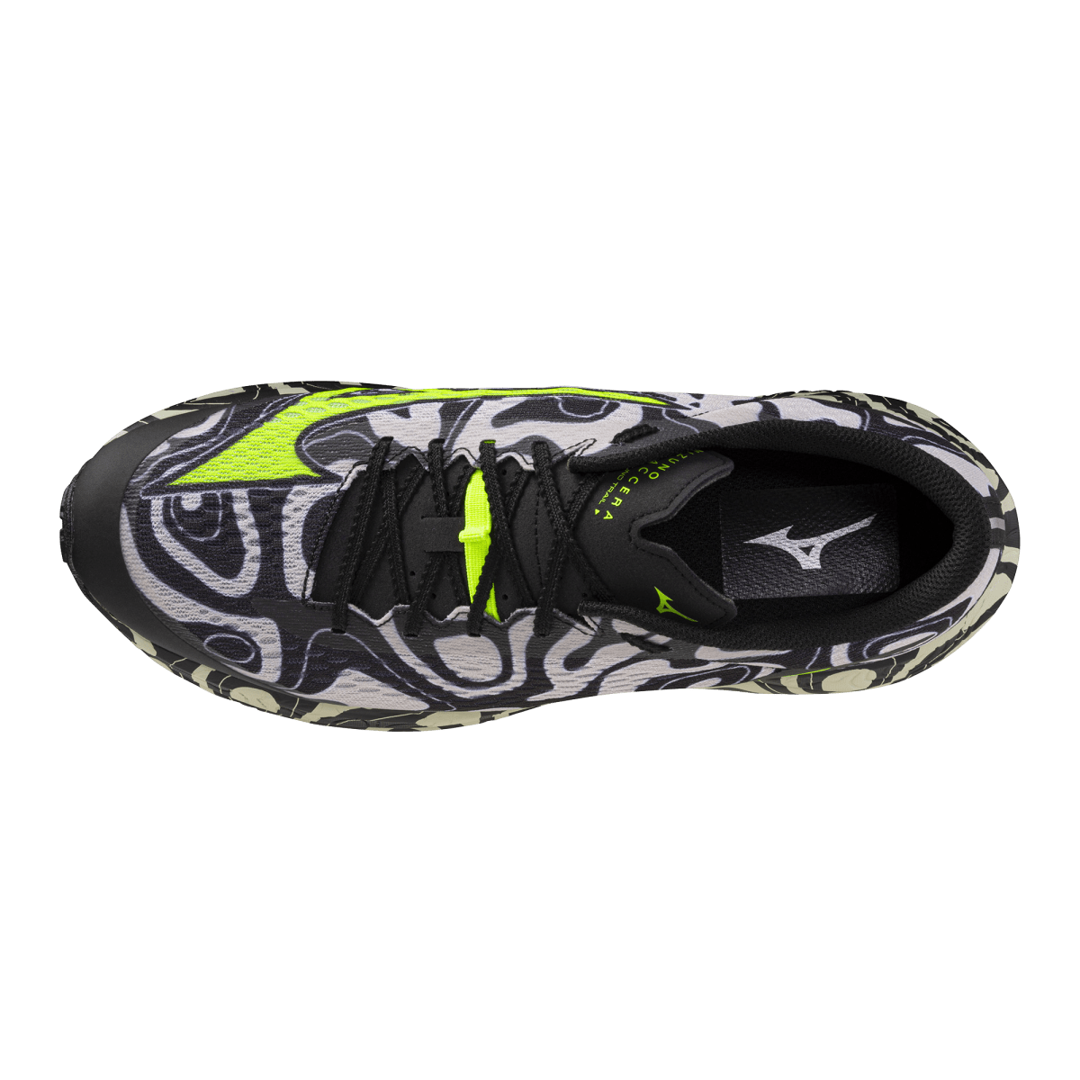 Mizuno Unisex Neo Accera Trail Running Shoes - Dawn Blue/Lightning Yellow