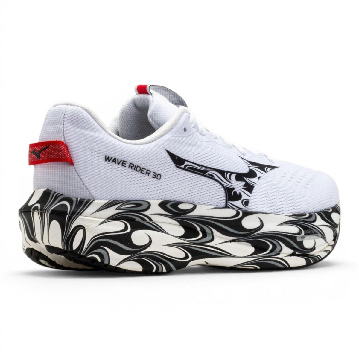 Mizuno Unisex Wave Rider 30 Anniversary Pack - White/Black