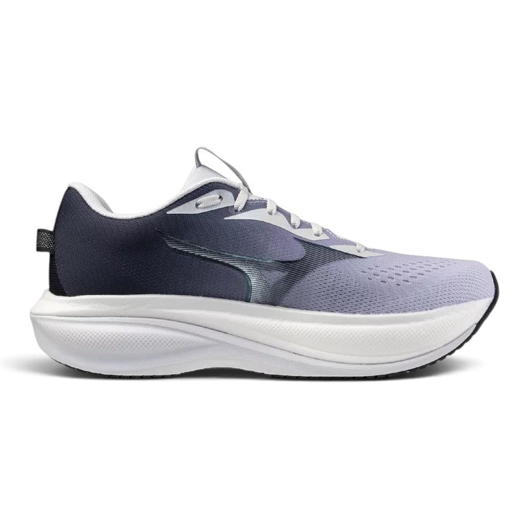 Mizuno Unisex Wave Rider 30 Running Shoes - Tsukiakari Lilac Hint/Vulcan