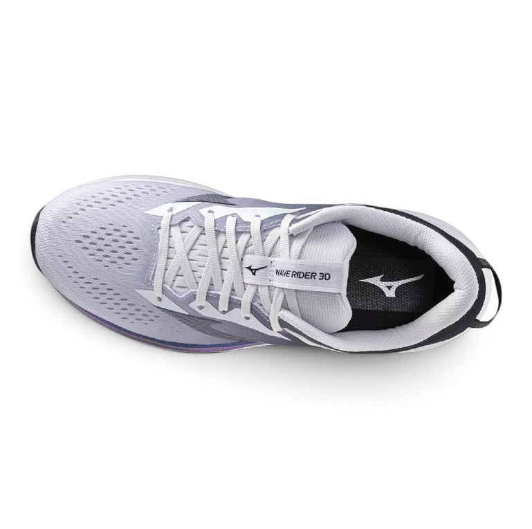 Mizuno Unisex Wave Rider 30 Running Shoes - Tsukiakari Lilac Hint/Vulcan