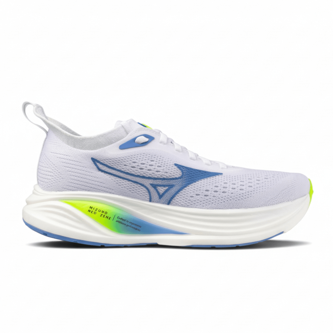 Mizuno Women's Neo Zen 2 Running Shoes - White/Ultramarine